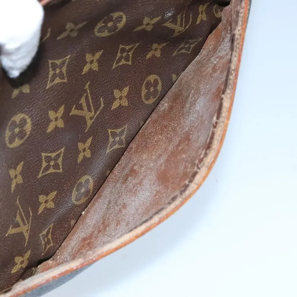 Louis Vuitton Monogram Compiegne 28 Clutch Bag Brown